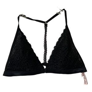 New Victoria’s Secret Black Bralette Size Large